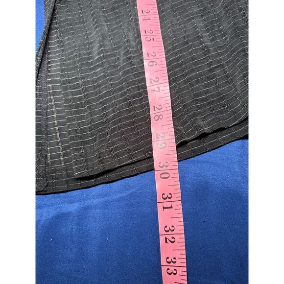 Private Editions by Chicos stretch button down blouse womens large elegant - Picture 7 of 8